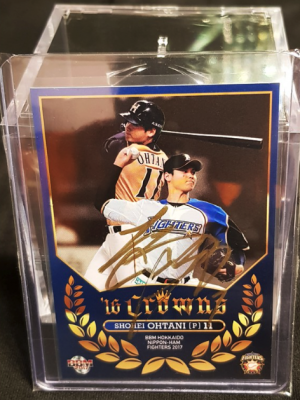 🔥大谷翔平簽名卡-金簽名卡-親簽字跡漂亮-非鈴木一朗、陳金鋒、王建民